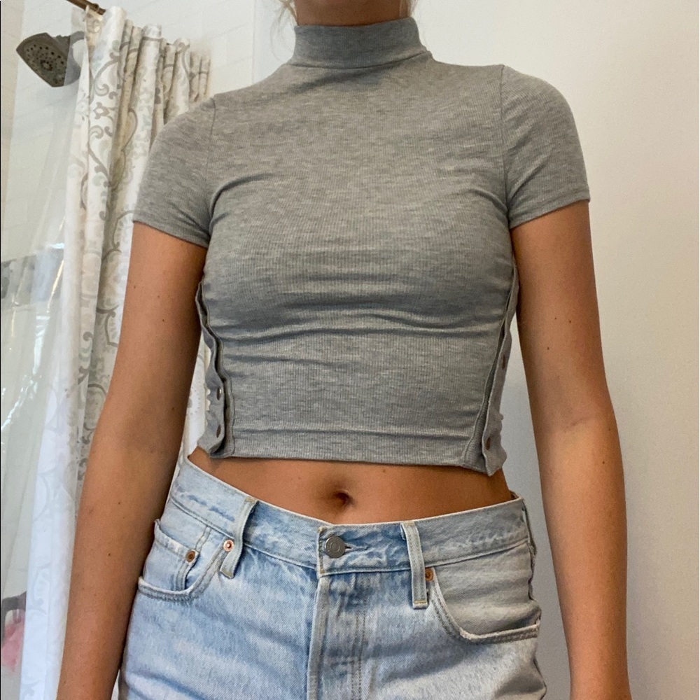 Free people turtle neck t shirt never worn